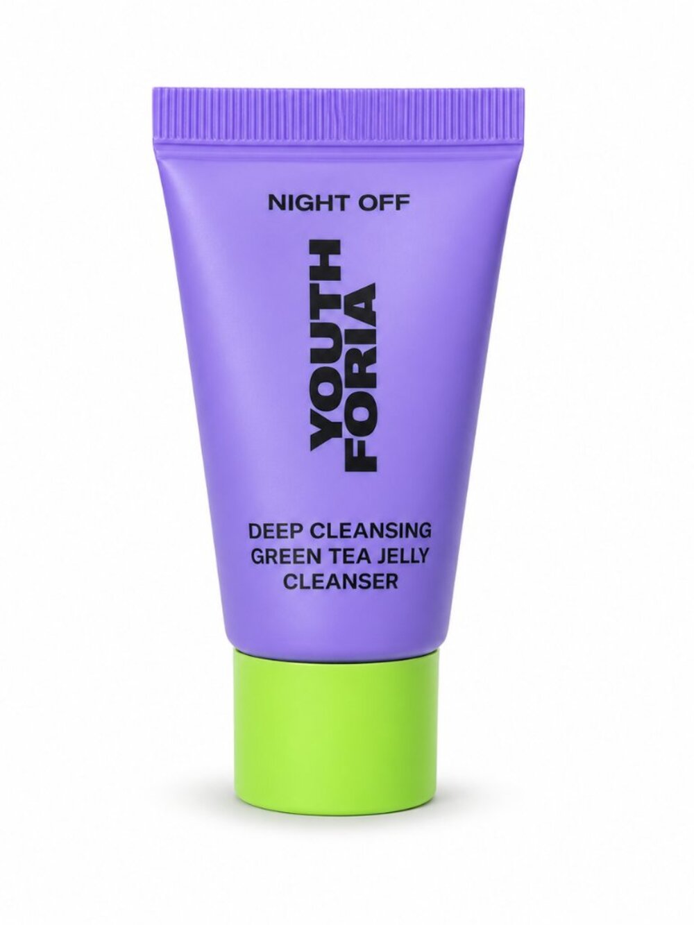 YOUTH FORIA Night Off Deep Cleansing Green Tea Jelly Cleanser 0.33 Fl Oz NEW